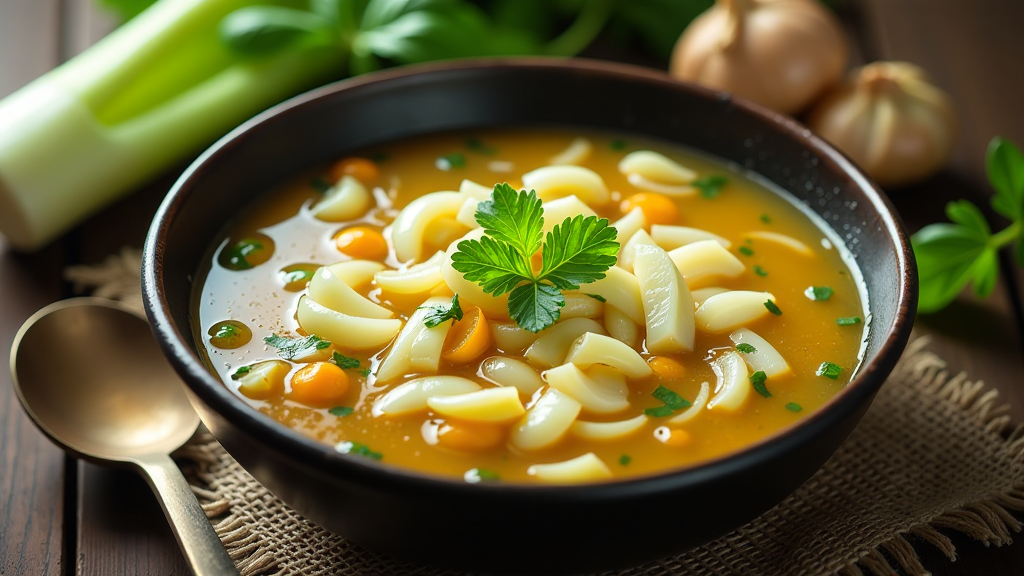 aromatische chicor esuppe