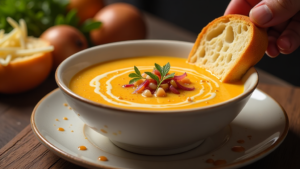 aromatische zwiebelsuppe