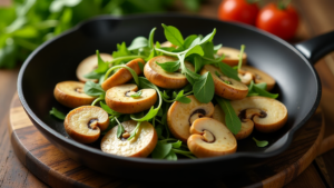 austernpilze rucola