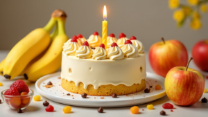 bananenkuchen kinder geburtstagskuchen