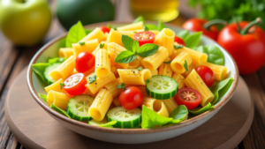 bunter nudelsalat