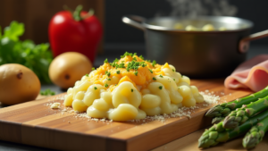 cremiger spargel kartoffel auflauf