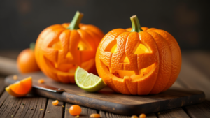 halloween orangen