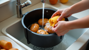 hei luftfritteuse reinigen