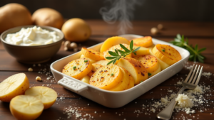 kartoffelgratin hei luftfritteuse