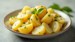 kartoffelsalat raffiniertem