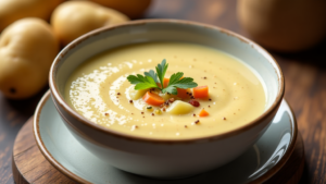 kartoffelsuppe raffiniertem