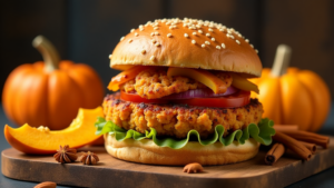 knuspriger k rbis burger