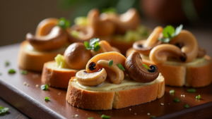 pilz crostini gaumenschmaus
