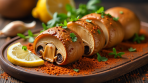 pilz schawarma geschmackserlebnis