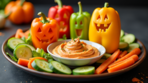 rohkost geister halloween