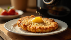 schnitzel hei luftfritteuse
