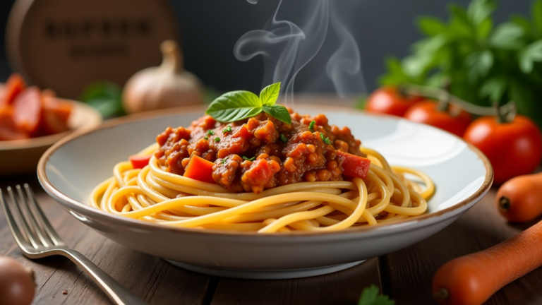 spaghetti bolognese