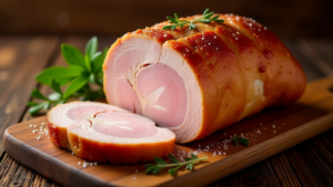 traditioneller schweinebraten