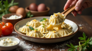 ukrainische teigtaschen