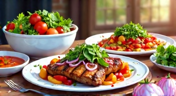 Vegetarische Wochenpläne: Die grüne Herausforderung 🥗