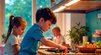 Kochen, Kinder, Chaos: Rezepte für alle Dilettanten und Gourmet-Entdecker