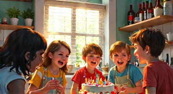 Kindergeburtstag – Chaos in der Küche