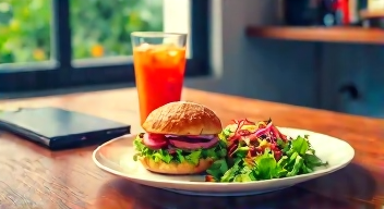Schnelles Mittagessen für Berufstätige