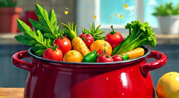 Rezept-Krieg im Kochtopf: Vegetarisch, Gesund und Schnelles Essen