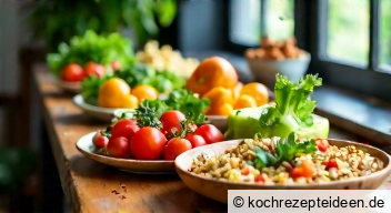 Vegetarische und vegane Optionen: "nachhaltige" Ernährung!