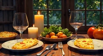 Atmosphäre schaffen für den Raclette-Abend (8/10)