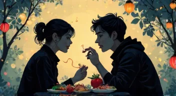 Der Sozialwissenschaftler und die Gemeinschaft beim Raclette (6/10)