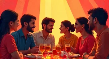 Soziale Aspekte des Raclette-Essens (6/10)