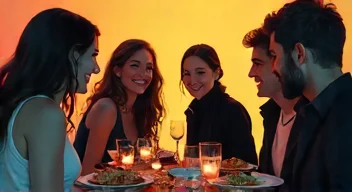 Soziale Dynamiken beim Raclette-Essen (6/10)