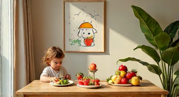 Die Rolle der Kreativität in der Kinderernährung (3/10)